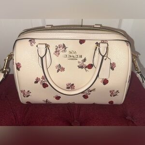 Coach floral lady bug bag